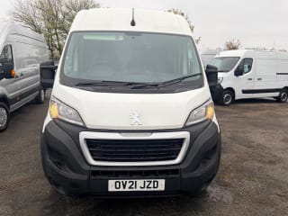 WHITE 2021 PEUGEOT BOXER 435 PRO L4H2 BLUEHDI - Photo 8