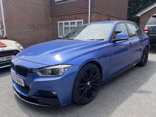 BLUE 2018 BMW 320D M SPORT AUTO - Photo 3