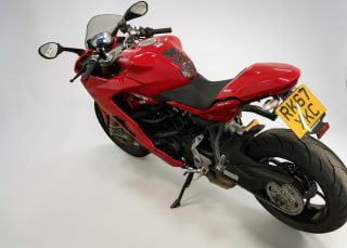 RED 2017 DUCATI SUPERSPORT S - Photo 4