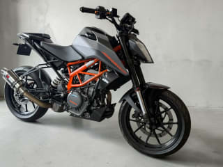 GREY 2023 KTM 390 DUKE 23 - Photo 1