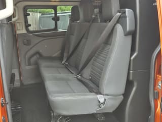ORANGE 2022 FORD TRANSIT CUSTOM 300LIMITD EBLUE - Imaging+