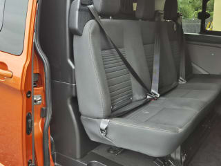 ORANGE 2022 FORD TRANSIT CUSTOM 300LIMITD EBLUE - Imaging+