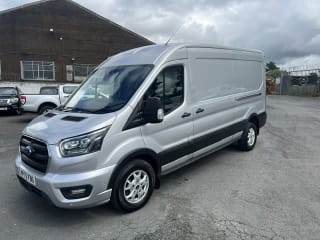 SILVER 2020 FORD TRANSIT 350 LIMITED ECOBLUE - Photo 1