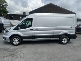 SILVER 2020 FORD TRANSIT 350 LIMITED ECOBLUE - Photo 6
