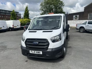 WHITE 2021 FORD TRANSIT 350 LEADER ECOBLUE - Photo 2