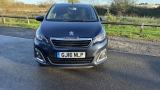 BLUE 2016 PEUGEOT 108 ALLURE - Photo 2