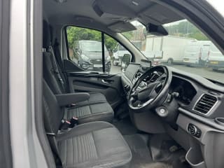 SILVER 2019 FORD TRANSIT CUSTOM 280LIMITD EBLUE - Photo 18