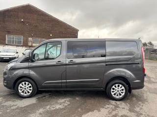 GREY 2020 FORD TRANSIT CUSTOM 300LIMITD EBLUE - Photo 2
