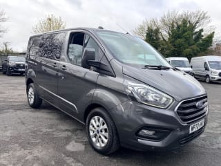 GREY 2020 FORD TRANSIT CUSTOM 300LIMITD EBLUE - Photo 6