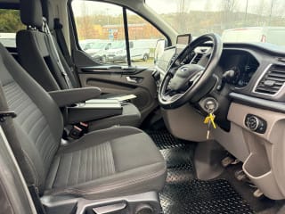 GREY 2020 FORD TRANSIT CUSTOM 300LIMITD EBLUE - Photo 16