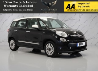 BLACK AND WHITE 2014 FIAT 500L MPW POP STAR MULTIJET - Photo 1