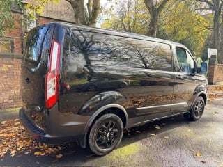 BLACK 2021 FORD TRANSIT CUSTOM 300 TRAIL EBLUE - Photo 3