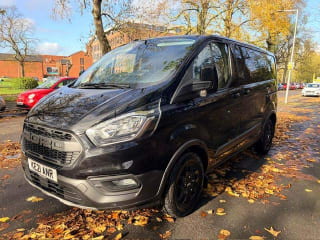 BLACK 2021 FORD TRANSIT CUSTOM 300 TRAIL EBLUE - Photo 5