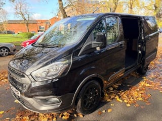 BLACK 2021 FORD TRANSIT CUSTOM 300 TRAIL EBLUE - Photo 6