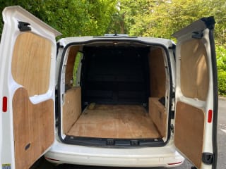 WHITE 2021 VOLKSWAGEN CADDY C20 COMMERCE + TDI - Photo 6