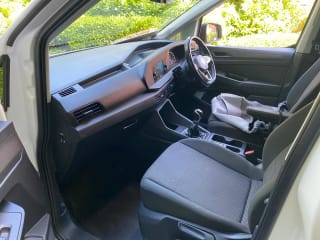 WHITE 2021 VOLKSWAGEN CADDY C20 COMMERCE + TDI - Photo 17