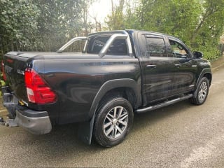 BLACK 2020 TOYOTA HILUX INVINCIB X D-4D4WD DCB A - Photo 2