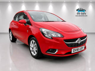 RED 2016 VAUXHALL CORSA SRI ECOFLEX - Photo 1