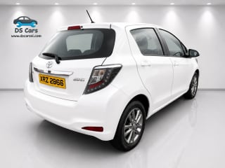 WHITE 2014 TOYOTA YARIS 1.3 VVT-I CVT - Photo 7