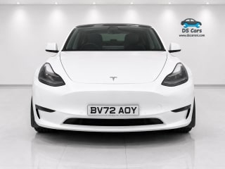 WHITE 2022 TESLA MODEL Y LONG RANGE AWD - Photo 2