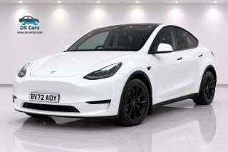 WHITE 2022 TESLA MODEL Y LONG RANGE AWD - Photo 3