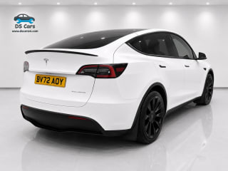 WHITE 2022 TESLA MODEL Y LONG RANGE AWD - Photo 7