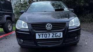 BLACK 2007 VOLKSWAGEN POLO S 64 - Photo 2