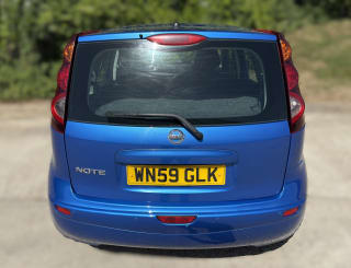 BLUE 2009 NISSAN NOTE ACENTA AUTO - Photo 5