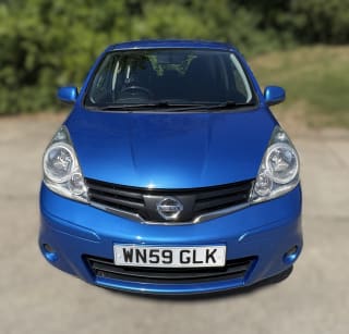 BLUE 2009 NISSAN NOTE ACENTA AUTO - Photo 2