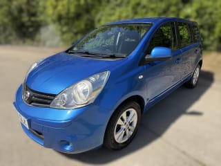 BLUE 2009 NISSAN NOTE ACENTA AUTO - Photo 3
