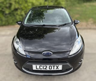 BLACK 2012 FORD FIESTA ZETEC AUTO - Photo 2