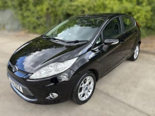 BLACK 2012 FORD FIESTA ZETEC AUTO - Photo 3