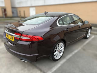 RED 2012 JAGUAR XF PREMIUM LUXURY V6 D AUTO - Photo 4