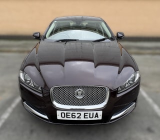 RED 2012 JAGUAR XF PREMIUM LUXURY V6 D AUTO - Photo 2
