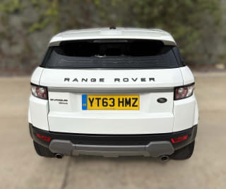 WHITE 2013 LAND ROVER RANGE ROVER EVOQUE PURE T SD4A - Photo 5