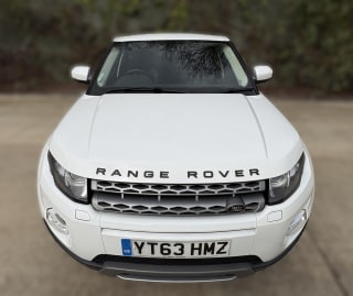 WHITE 2013 LAND ROVER RANGE ROVER EVOQUE PURE T SD4A - Photo 2