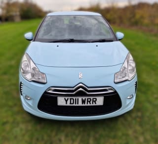BLUE 2011 CITROEN DS3 DSIGN - Photo 2