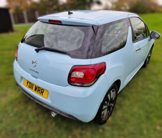 BLUE 2011 CITROEN DS3 DSIGN - Photo 4