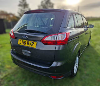 GREY 2016 FORD GRAND C-MAX ZETEC TDCI - Photo 4