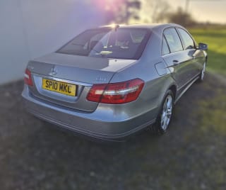 SILVER 2010 MERCEDES-BENZ E250 BLUE-CY AGARDE CDI A - Photo 4
