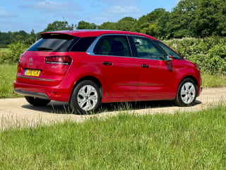 RED 2016 CITROEN C4 PICASSO EXCL + BLUEHDI AUTO - Photo 7