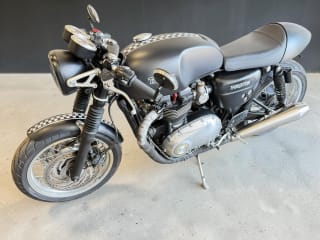 WHITE 2016 TRIUMPH THRUXTON 1200 - Photo 5
