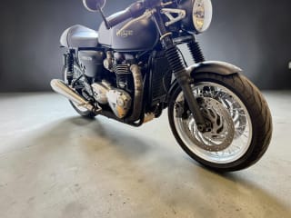 WHITE 2016 TRIUMPH THRUXTON 1200 - Photo 4