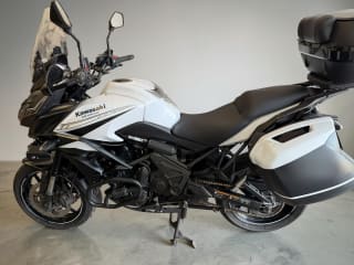 WHITE 2020 KAWASAKI KLE 650 FLF - Photo 5