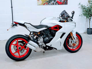 WHITE 2019 DUCATI SUPERSPORT S - Photo 4