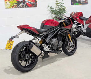RED 2022 TRIUMPH SPEED TRIPLE 1200 RR - Photo 9
