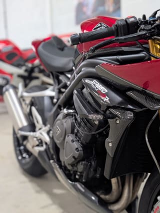 RED 2022 TRIUMPH SPEED TRIPLE 1200 RR - Photo 12
