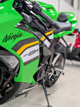 GREEN 2025 KAWASAKI ZX6R - Photo 41