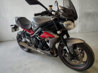 GREY 2014 TRIUMPH STREET TRIPLE R ABS - Photo 1