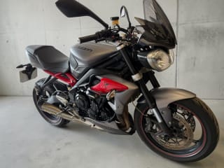 GREY 2014 TRIUMPH STREET TRIPLE R ABS - Photo 2
